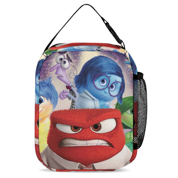 Inside Out Student Backpack - Fashionable Unisex Casual Double Shoulder Bag