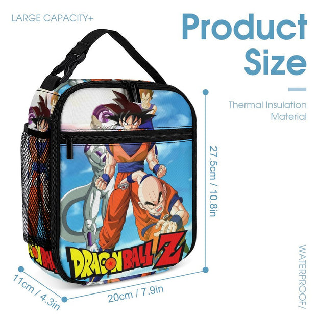 Dragon Ball Z 16 Inch Backpack Set for Preschool Boys and Girls Kids' School Bag with Accessories