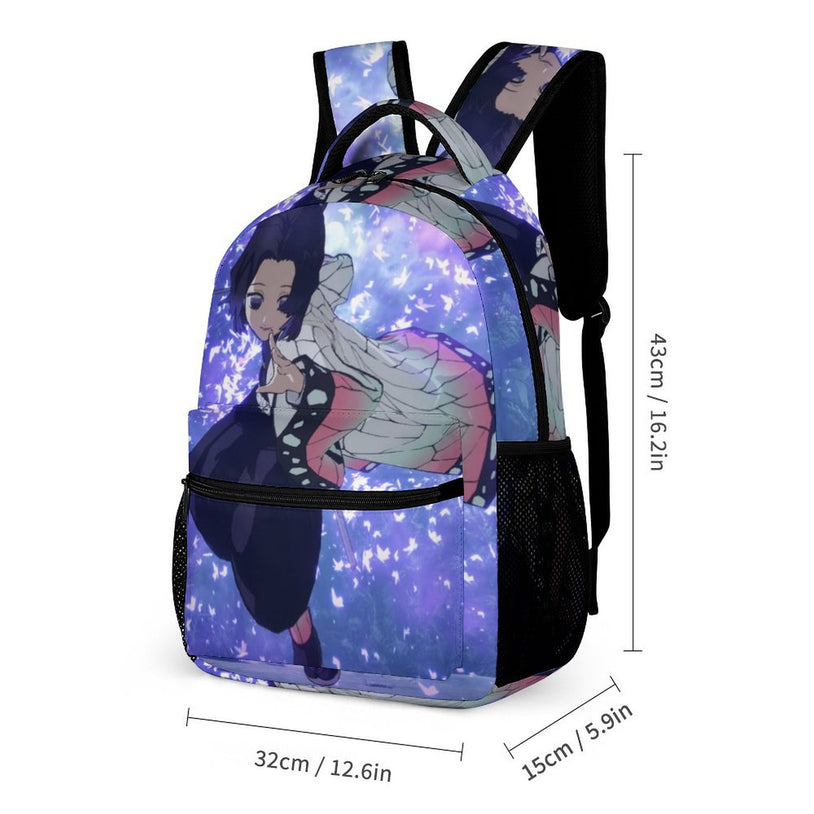 16 Inch Kids' Demon Slayer Backpack Fun and Functional School Bag for Teens