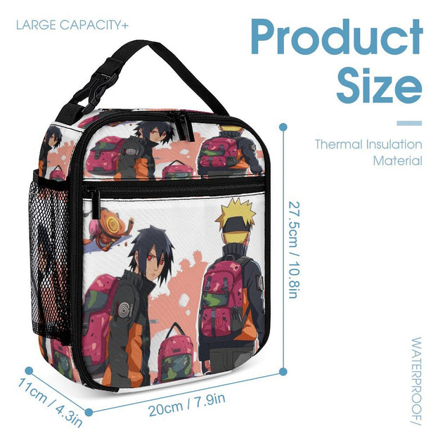 Naruto Sasuke Naruto Anime Print Backpack Durable School Bag for Kids