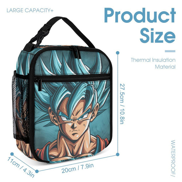 Dragon Ball Cartoon School Backpack Stylish Double Shoulder Bag for Elementary and Middle School Students