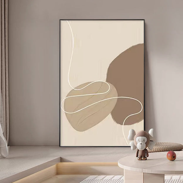 College Room Decor Cute Apartment Blush Pink Art Dorm Wall Art Bathroom Decor Cream Wabi Sabi Living Room Art