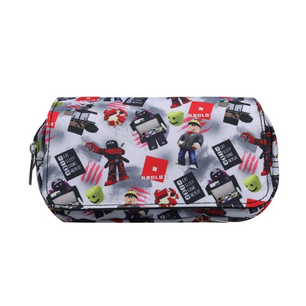 ROBLOX Virtual World Pencil Case Perfect Stationery Box for Elementary and Middle School Students