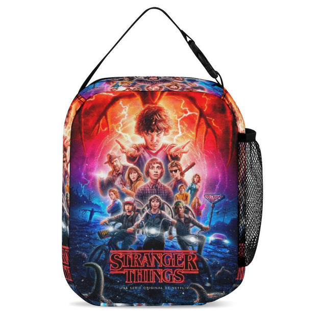 Stranger Things Backpack - Unisex Casual School Bag for Students, Trendy Double Shoulder Backpack