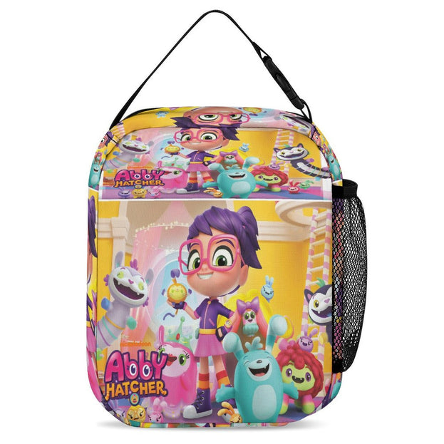 Abby Hatcher Backpack for Girls Boys for Kindergarten Elementary School, Adjustable Straps Padded Back Lightweight Travel Bag for Kids