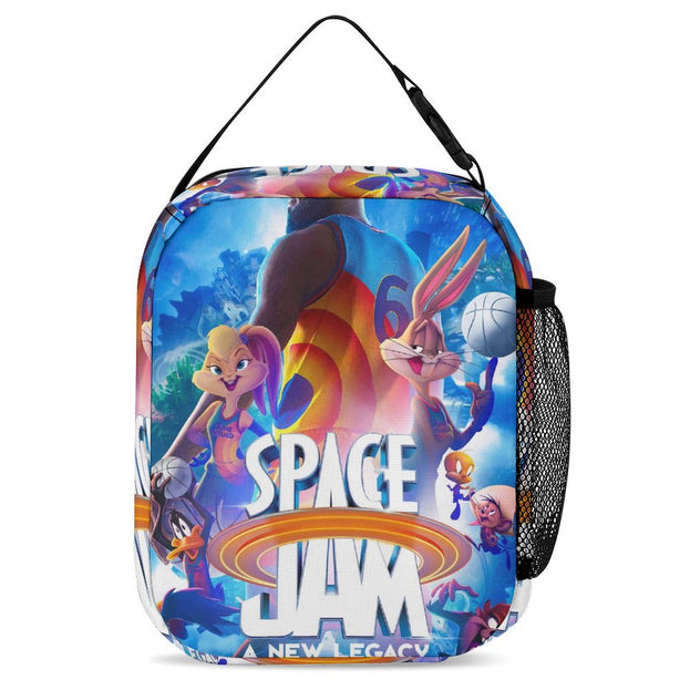 Space Jam Character Backpack Trendy School Bag for Boys and Girls