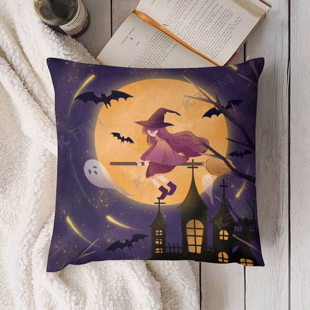 Cozy Halloween Plush Pillowcase – Elevate Your Spooky Season Sleep