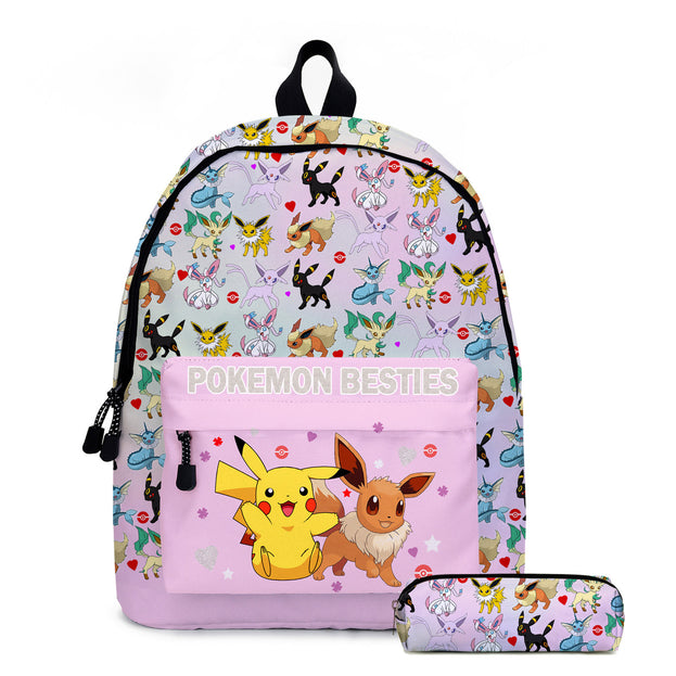 16 Inch Cute Anime Backpack Lightweight Casual Laptop Bag for Kids Teens and Adults Perfect Cartoon Travel Daypack Ideal Gift for Men and Women