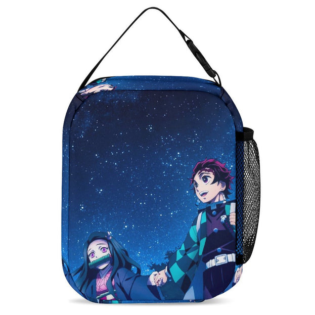 Demon Slayer 16 Inch School Bag Trendy Backpack for Boys and Girls