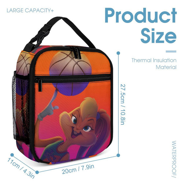 Space Jam Themed Printed Backpack Fun and Functional School Bag for Kids