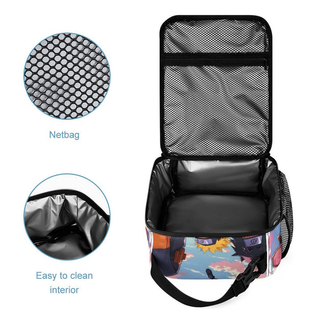 Naruto Sasuke Naruto Print Backpack Durable Anime School Bag for Kids Ideal for Elementary and Middle School Students