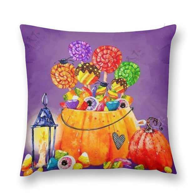 Festive Halloween Plush Pillowcase – Add a Touch of Comfort to Your Scary Decor