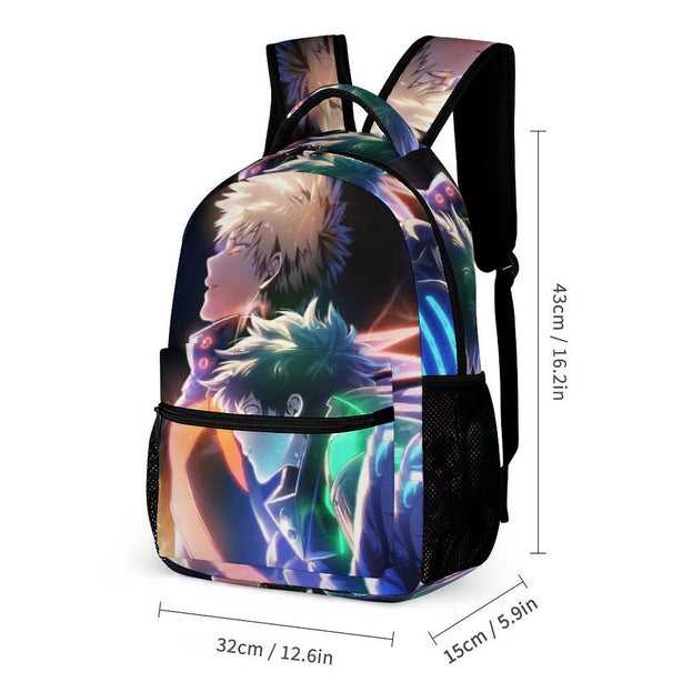 My Hero Academia Character Backpack Fun and Durable School Bag for Boys and Girls Ideal for School