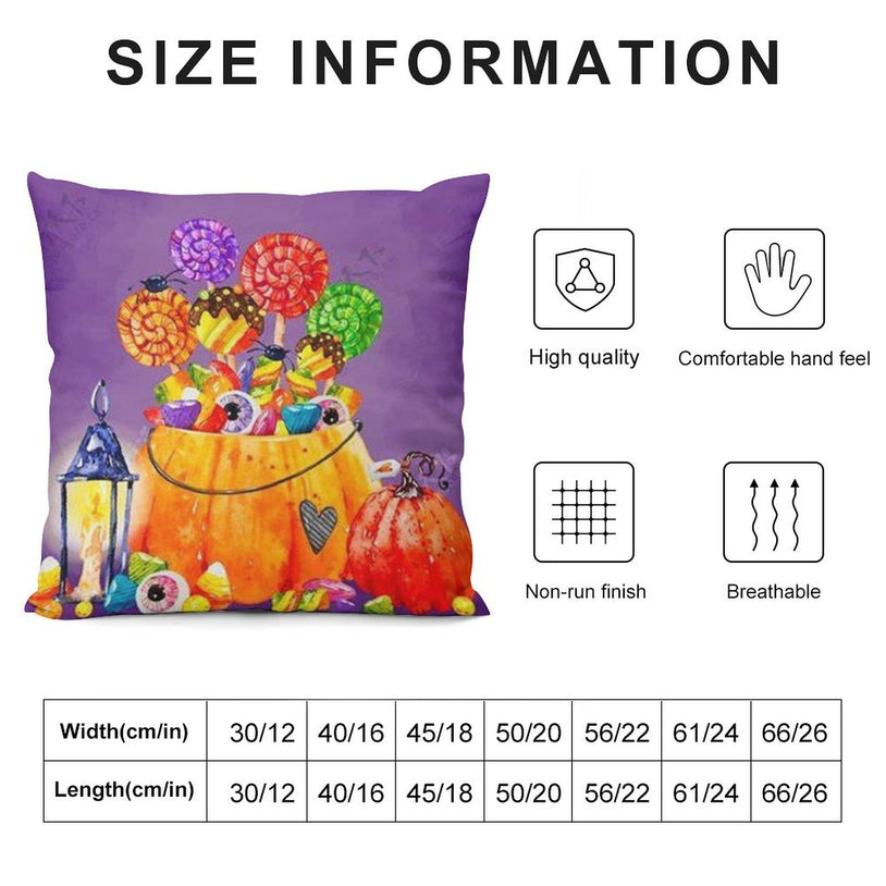 Festive Halloween Plush Pillowcase – Add a Touch of Comfort to Your Scary Decor