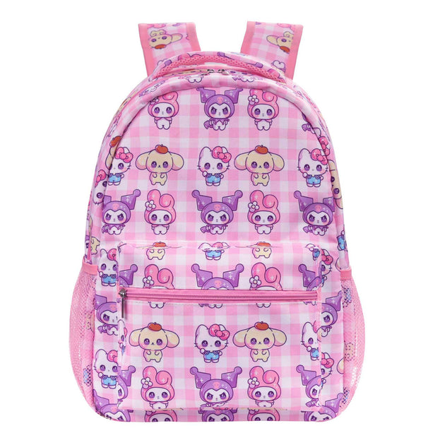 Cute Anime Backpack for Girls Kawaii Cartoon School Bag Lightweight Perfect for Travel