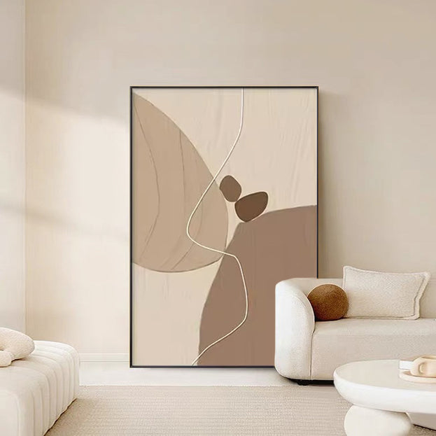 College Room Decor Cute Apartment Blush Pink Art Dorm Wall Art Bathroom Decor Cream Wabi Sabi Living Room Art