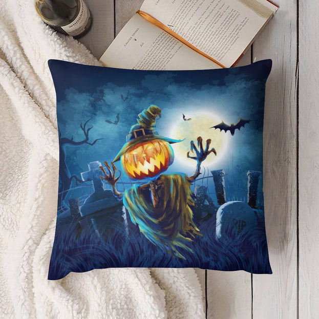 Halloween-Themed Plush Pillowcase – Soft Comfort for a Ghoulishly Good Night