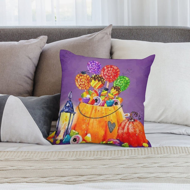 Festive Halloween Plush Pillowcase – Add a Touch of Comfort to Your Scary Decor