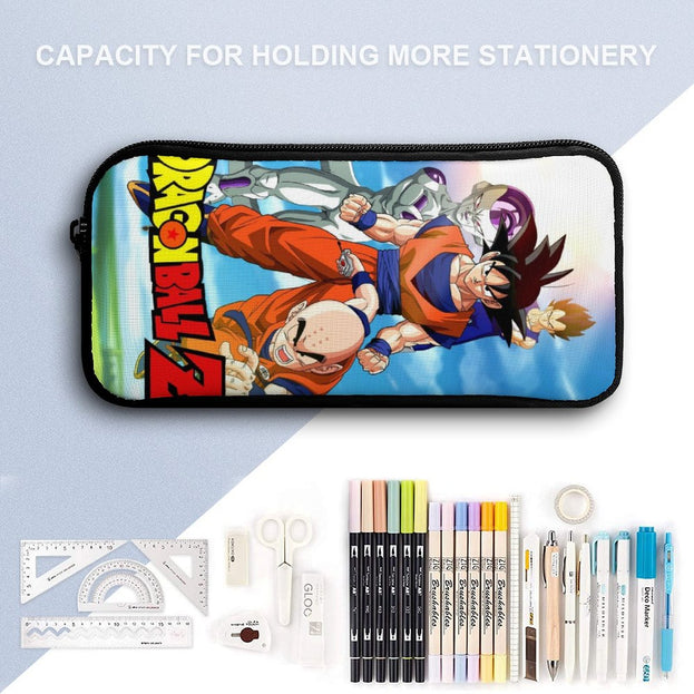 Dragon Ball Z 16 Inch Backpack Set for Preschool Boys and Girls Kids' School Bag with Accessories