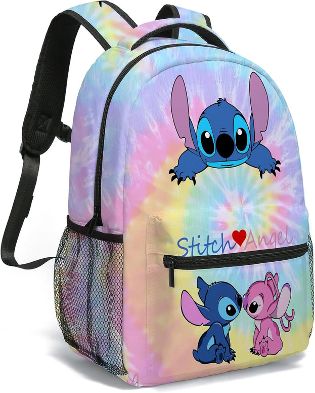 16 Inch Cartoon Backpack Lightweight Waterproof School Bag for Kids Perfect for School Work and Gifts