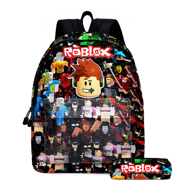 Kids Cosplay School Backpack Unisex Adjustable Laptop Bag for Back to School Travel and Gifts for Fans