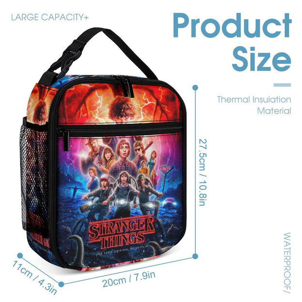 Stranger Things Backpack - Unisex Casual School Bag for Students, Trendy Double Shoulder Backpack