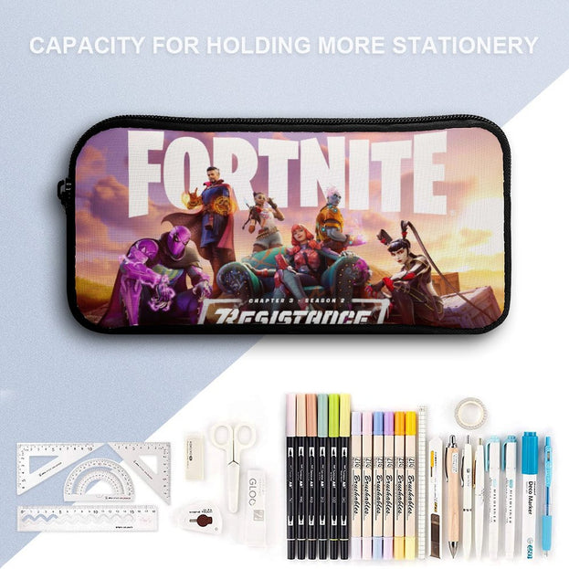 17 Inch Fortnite Backpack for Teens Durable School Bag for Boys and Girls