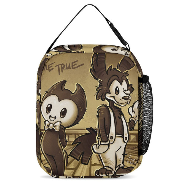 Bendy and the Ink Machine Backpack High Quality Unisex School Bag for Kids Trendy Double Shoulder Style