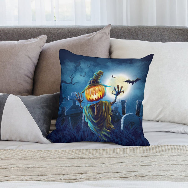 Halloween-Themed Plush Pillowcase – Soft Comfort for a Ghoulishly Good Night