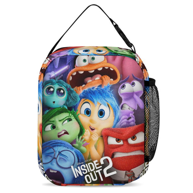 Inside Out Anime Design School Backpack Durable and Trendy for Elementary and Middle School Students