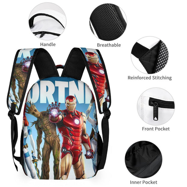 Fortnite 16 Inch Backpack Ideal School Bag for Teen Boys and Girls