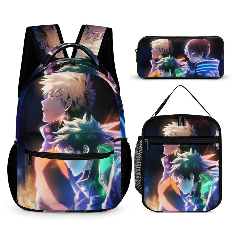 My Hero Academia Character Backpack Fun and Durable School Bag for Boys and Girls Ideal for School