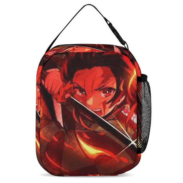 Demon Slayer Backpack 16-Inch Durable School Bag for Teens Boys Girls