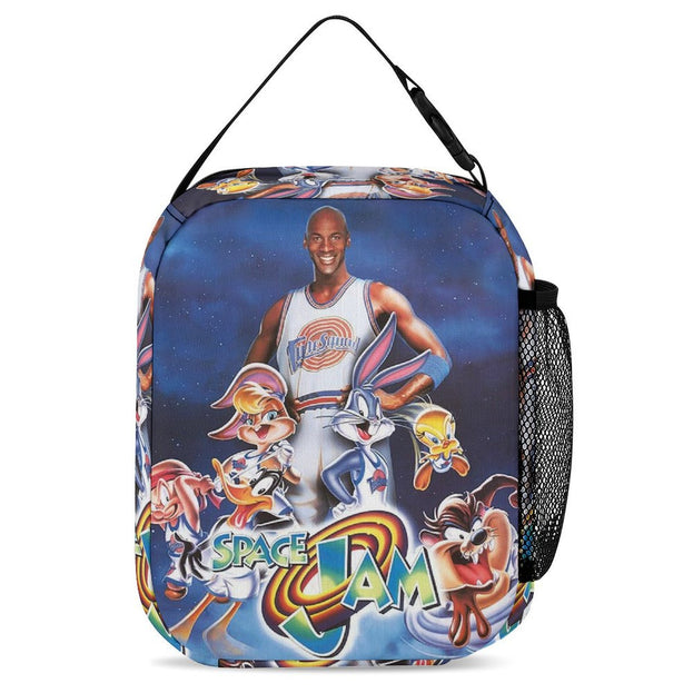 Space Jam Themed Kids' Backpack Durable and Fun School Bag for Young Students