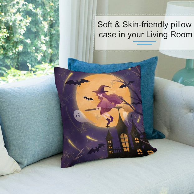 Cozy Halloween Plush Pillowcase – Elevate Your Spooky Season Sleep