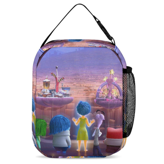 Inside Out Anime Print Backpack Durable and Stylish School Bag for Elementary and Middle School Students