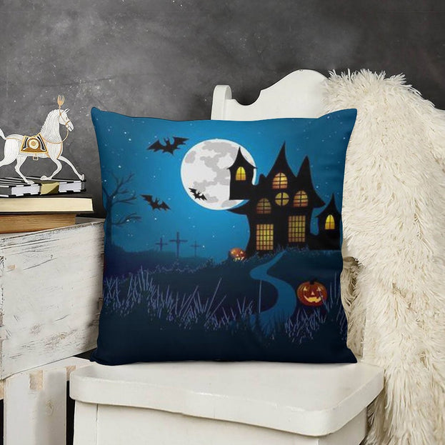 Spooky Soft Halloween Plush Pillowcase – Perfect for a Festive Bedroom