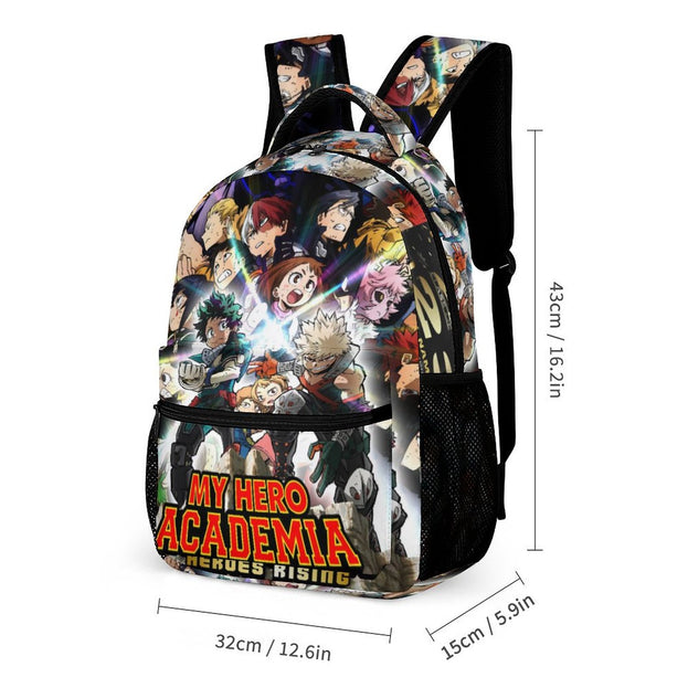 My Hero Academia Backpack Anime Themed School Bag for Kids Ideal for Elementary and Middle School