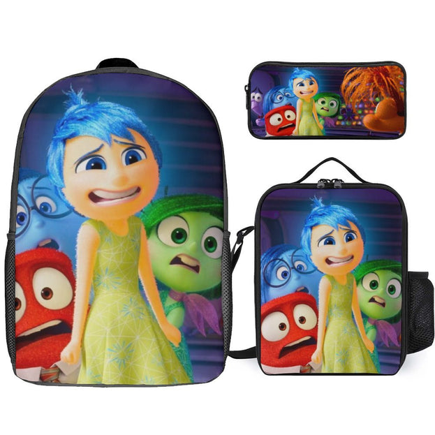 17 Inch Inside Out 2 School Backpack Sturdy and Stylish for Teens