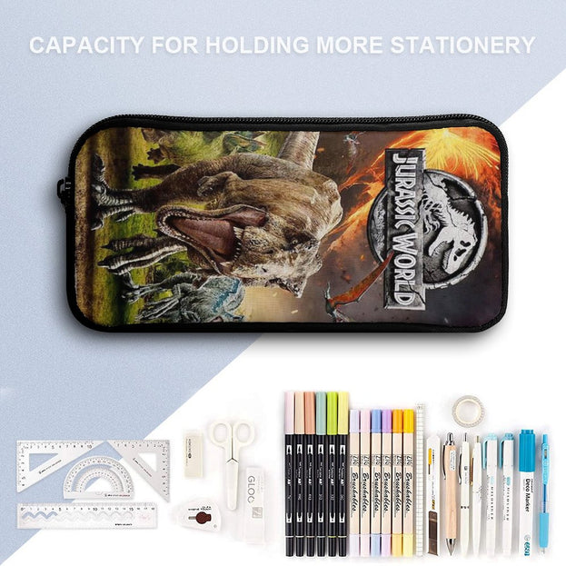 Jurassic World Themed Backpack Ideal Anime School Bag for Elementary and Middle School