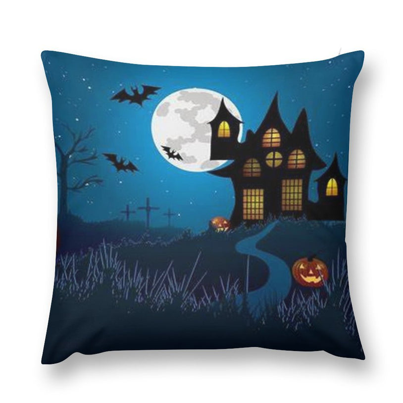 Spooky Soft Halloween Plush Pillowcase – Perfect for a Festive Bedroom