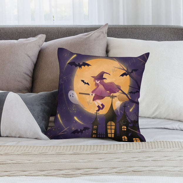 Cozy Halloween Plush Pillowcase – Elevate Your Spooky Season Sleep