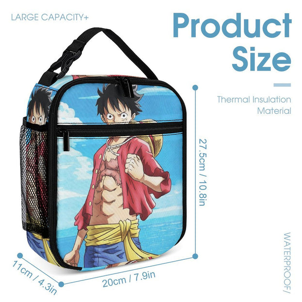 One Piece Luffy School Bag High Quality Unisex Backpack for Casual Use and Everyday School Needs