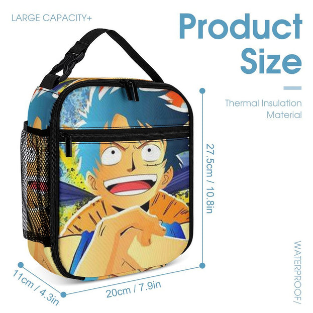 One Piece Luffy Student Backpack Trendy and Robust Unisex School Bag for Boys and Girls