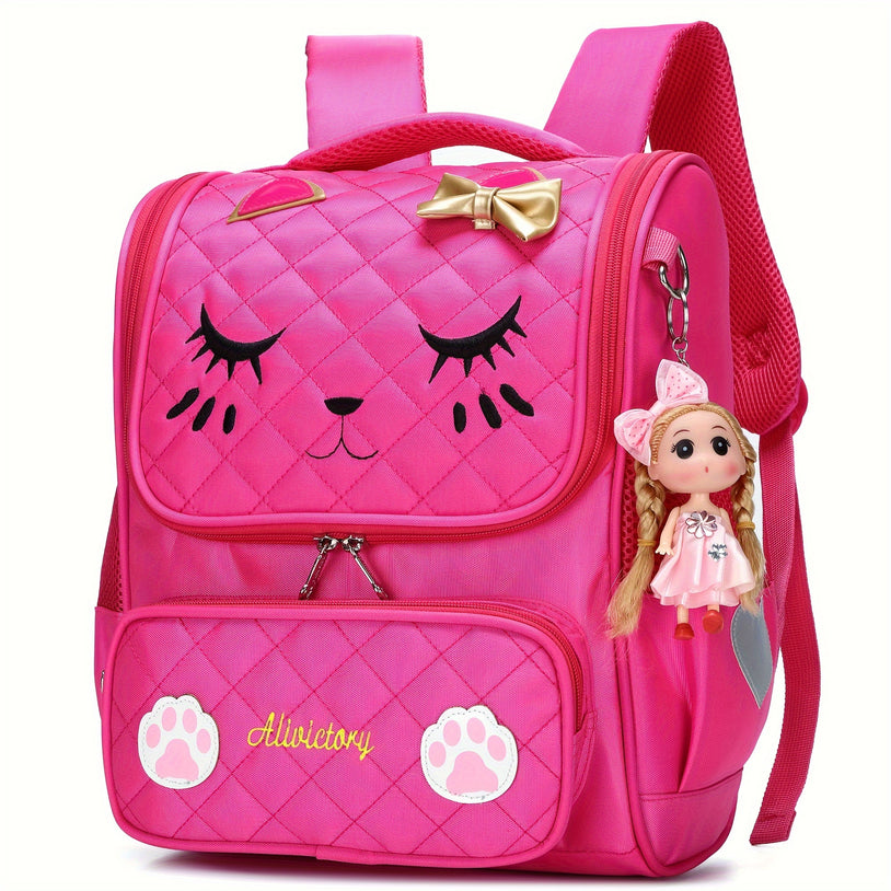 Girls Backpack Set with Lunch Box 15.6 Inch Laptop Backpack Large Book Bag for Elementary and Middle School Students