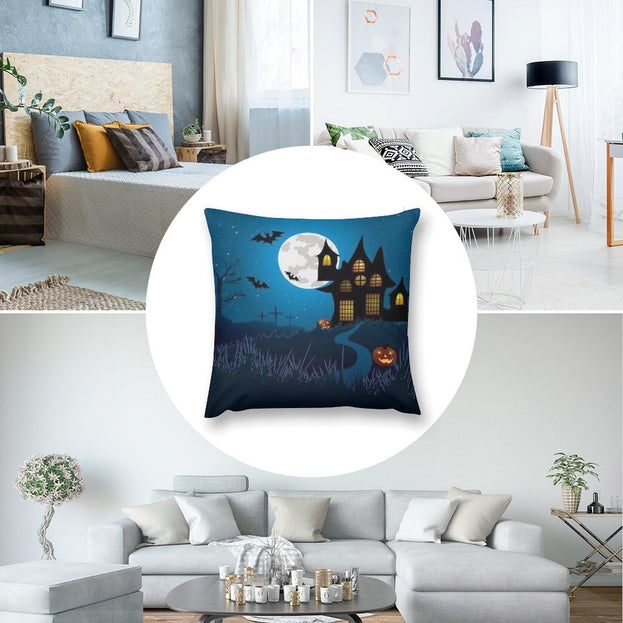 Spooky Soft Halloween Plush Pillowcase – Perfect for a Festive Bedroom