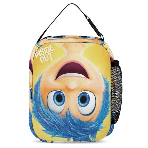 Inside Out School Backpack Trendy Unisex Double Shoulder Bag for Boys and Girls