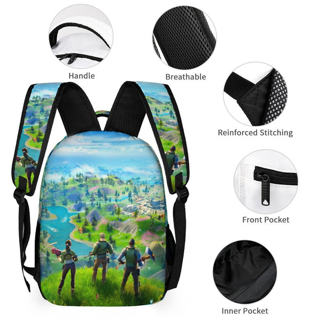 Fortnite 16 Inch Backpack Perfect for Teen Boys and Girls School Ready Design