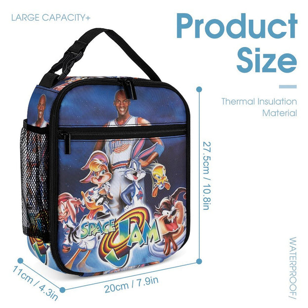 Space Jam Themed Kids' Backpack Durable and Fun School Bag for Young Students