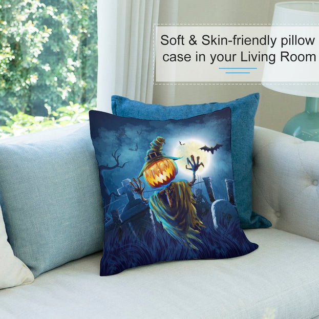 Halloween-Themed Plush Pillowcase – Soft Comfort for a Ghoulishly Good Night